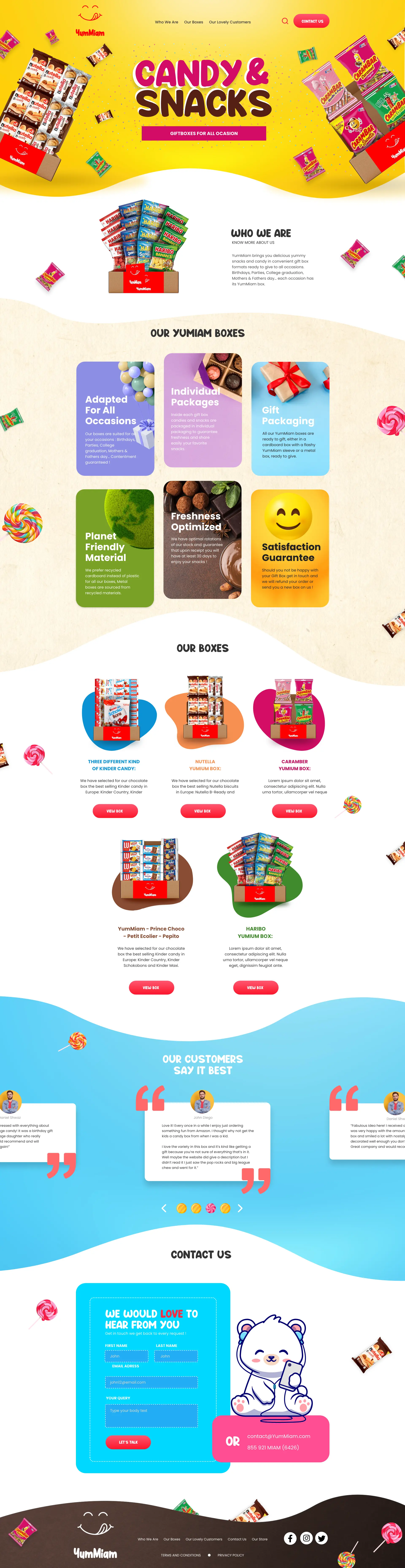 website design