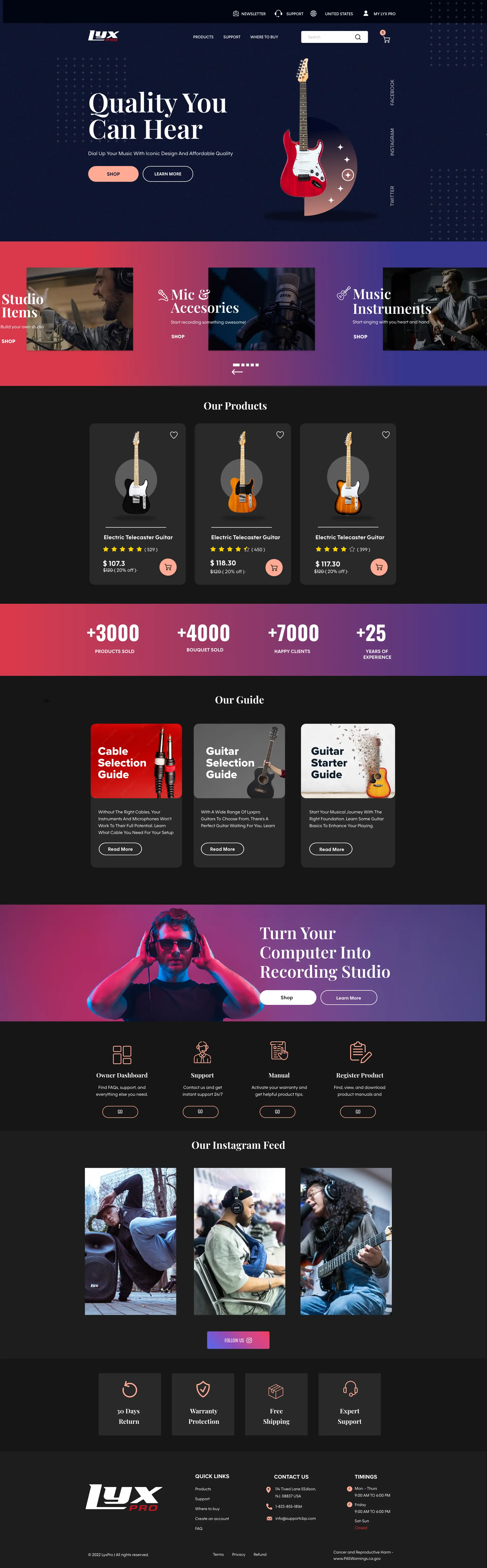 website design
