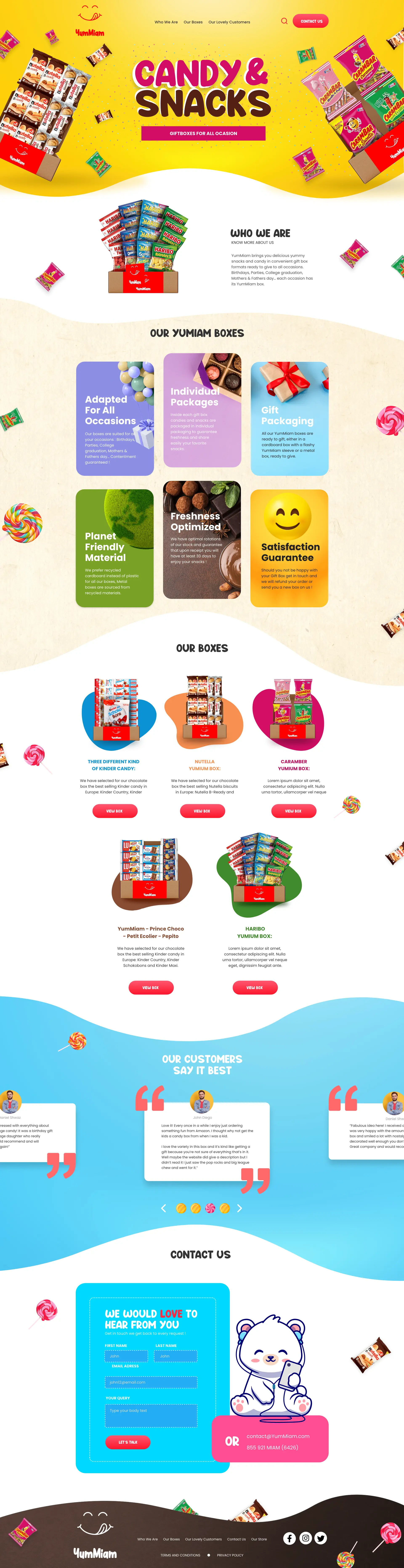 website design